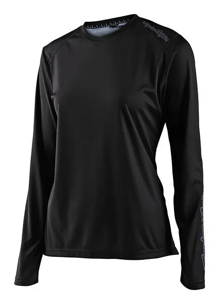 Troy Lee Designs Lilium Long Sleeve Mtb Jersey - Womens - Black - 2024 1