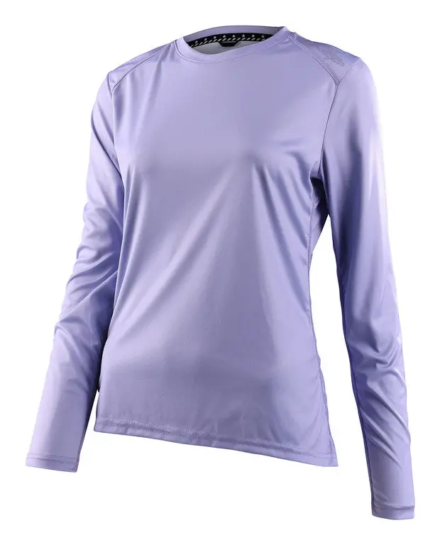 Troy Lee Designs Lilium Long Sleeve Mtb Jersey - Womens - Lilac 1