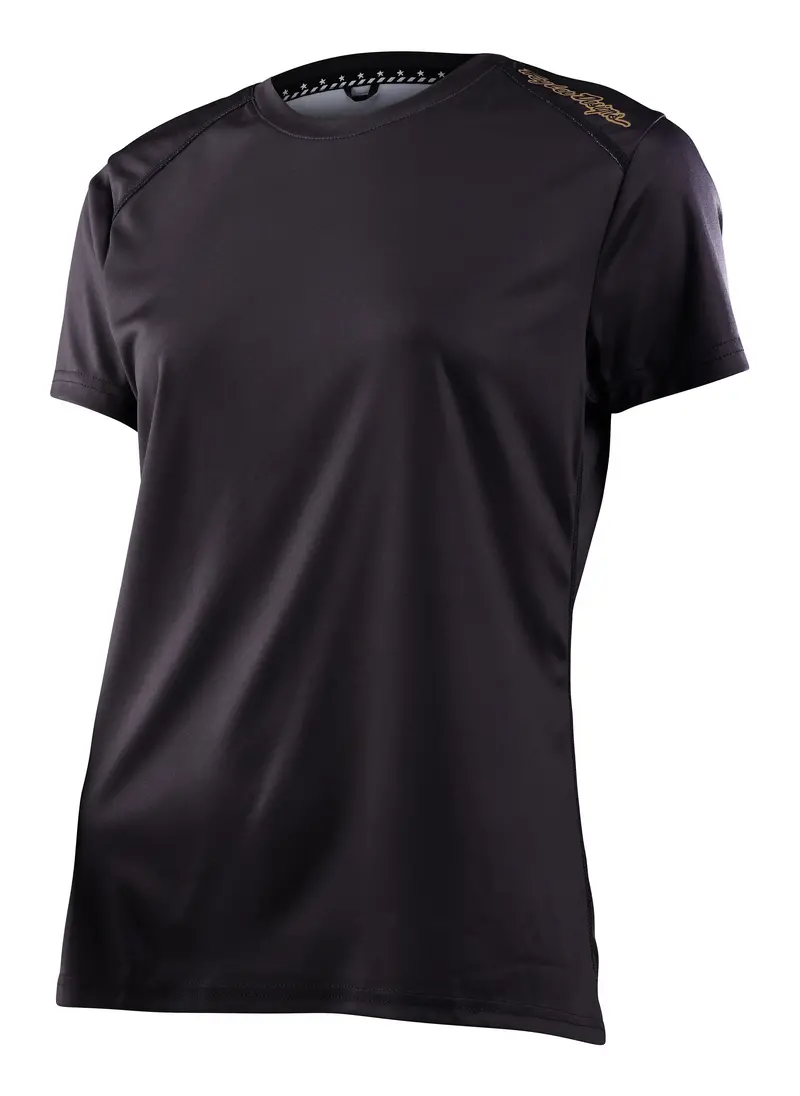 Troy Lee Designs Lilium Short Sleeve Mtb Jersey - Womens - Black - 2023 1