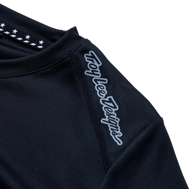 Troy Lee Designs Lilium Short Sleeve Mtb Jersey - Womens - Black 3