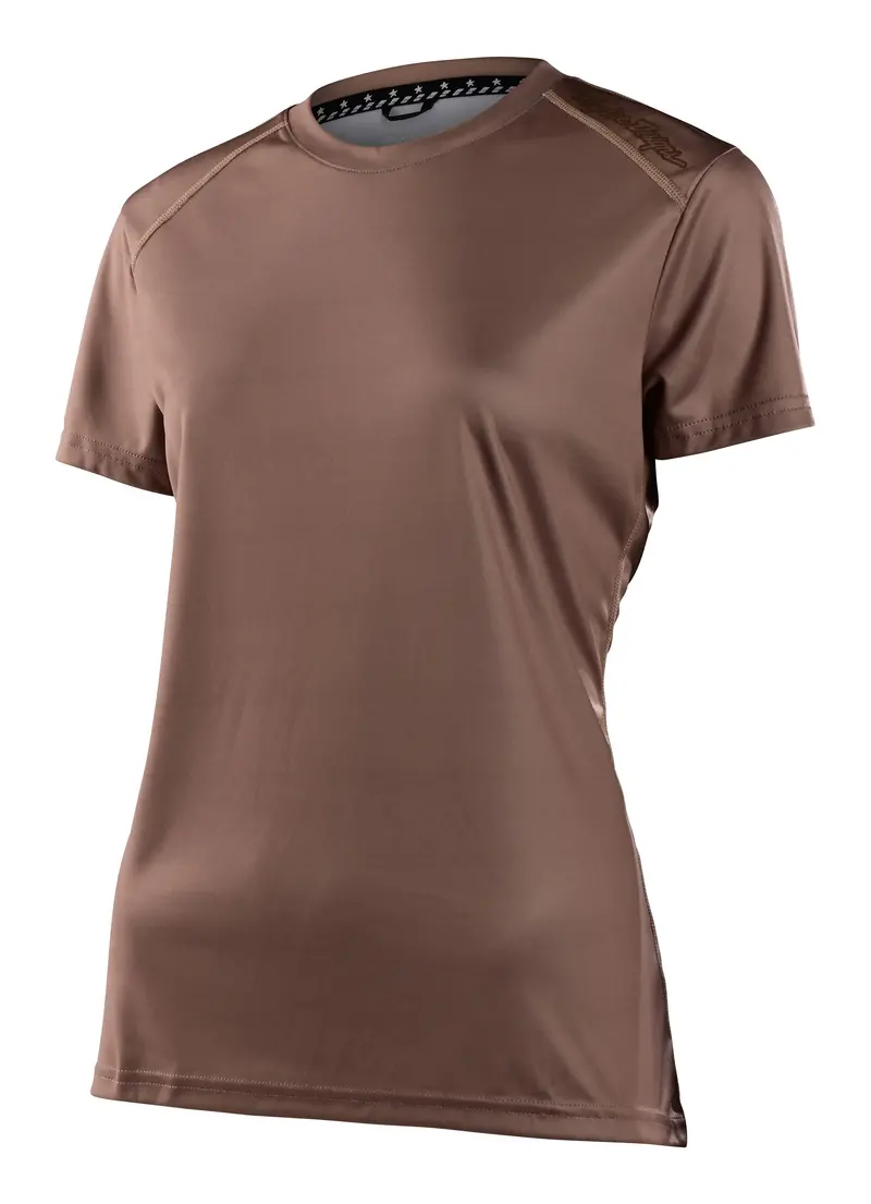Troy Lee Designs Lilium Short Sleeve Mtb Jersey - Womens - Coffee 1