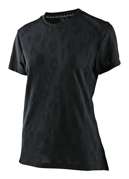 Troy Lee Designs Lilium Short Sleeve Mtb Jersey - Womens - Jacquard - Black 1