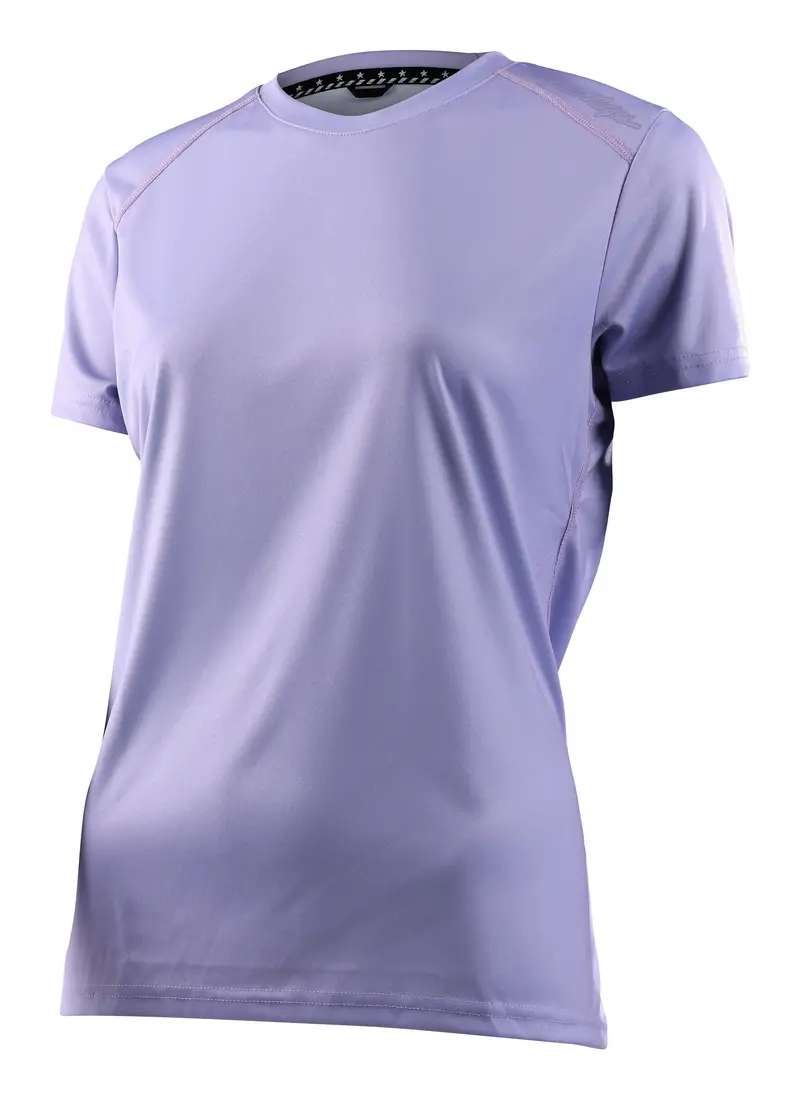 Troy Lee Designs Lilium Short Sleeve Mtb Jersey - Womens - Lilac 1
