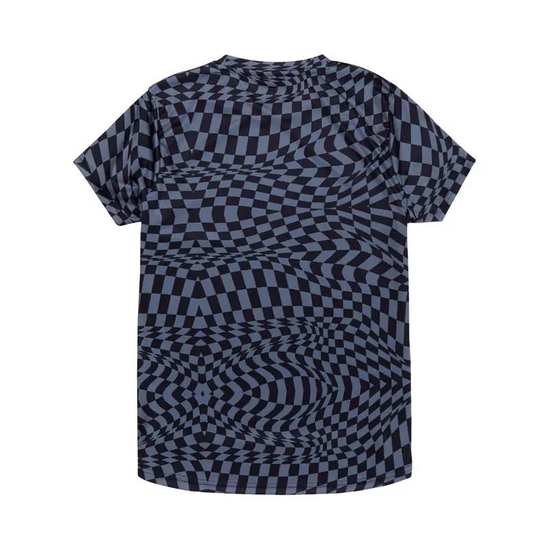 Troy Lee Designs Lilium Short Sleeve Mtb Jersey - Womens - Twisted Checkers - Black 2