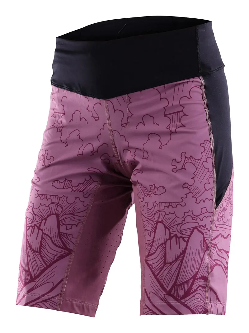 Troy Lee Designs Luxe Short - Shell - Womens - Micayla Gatto - Rosewood 1