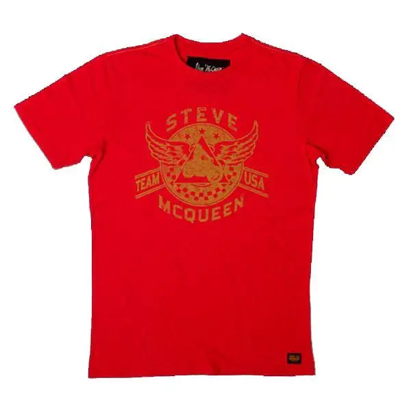 Troy Lee Designs Mcqueen Wings Tee - Red 1