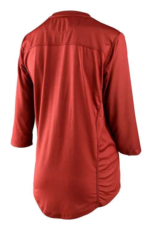 Troy Lee Designs Mischief 3/4 Sleeve Mtb Jersey - Womens - Henna 2