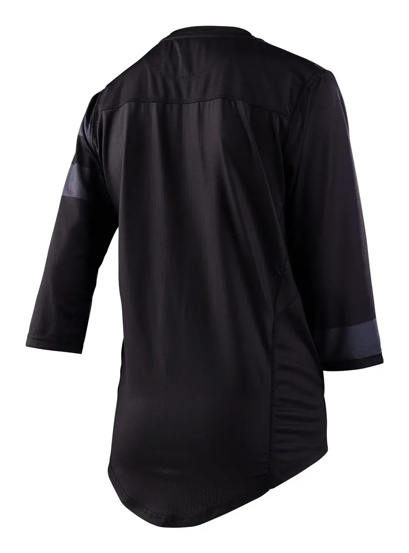 Troy Lee Designs Mischief 3/4 Sleeve Mtb Jersey - Womens - Split Stripe - Black 2