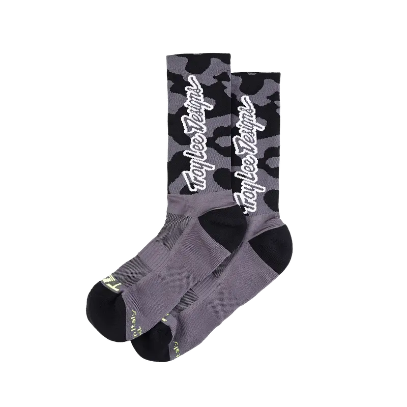 Troy Lee Designs Performance Sock - Scrubland - Black 1