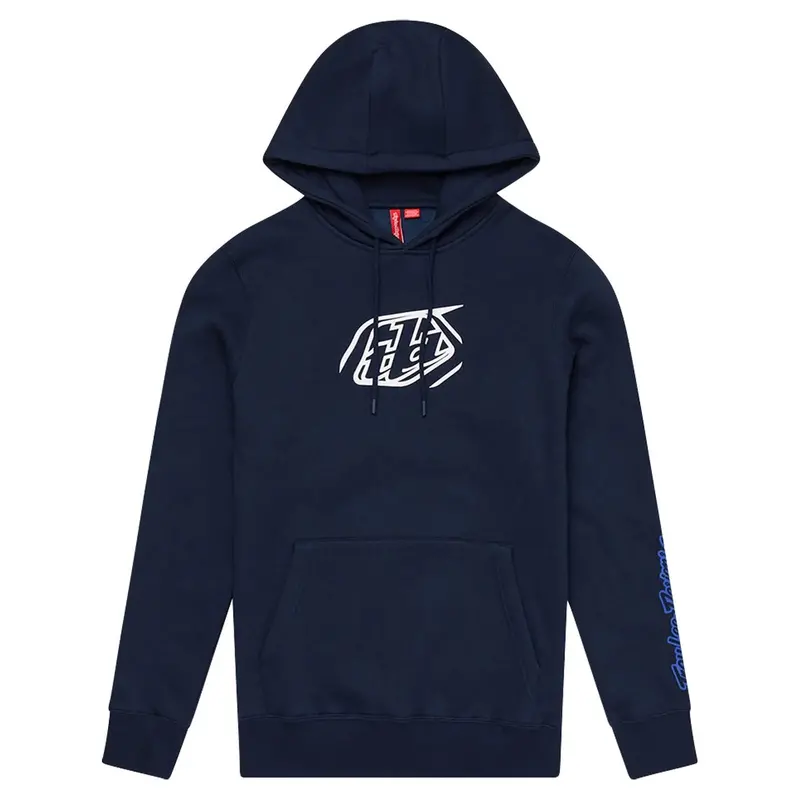 Troy Lee Designs Pullover Hoodie - Badge - Navy 1