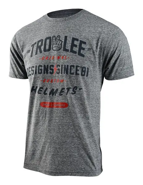 Troy Lee Designs Roll Out Short Sleeve Tee - Ash Heather 1