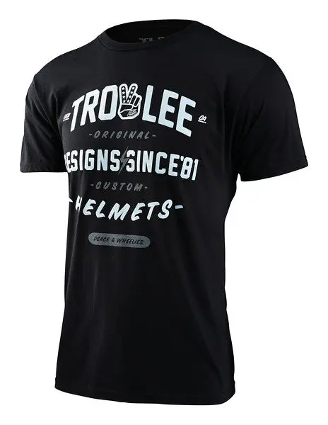 Troy Lee Designs Roll Out Short Sleeve Tee - Black Heather 1