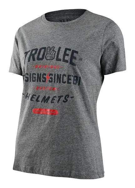 Troy Lee Designs Roll Out Short Sleeve Tee - Womens - Deep Heather 1