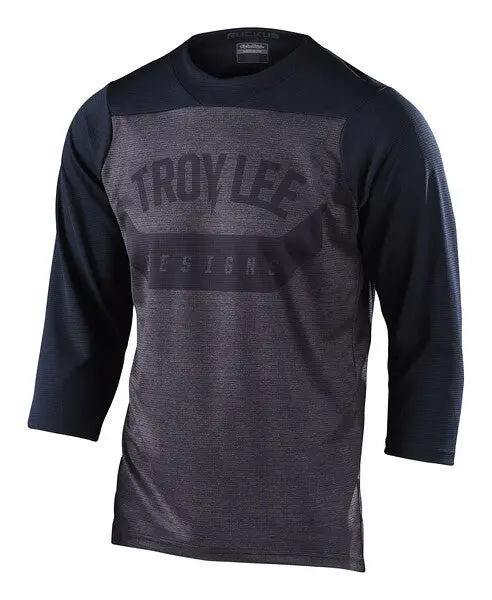 Troy Lee Designs Ruckus 3/4 Sleeve Mtb Jersey - Arc - Black 1