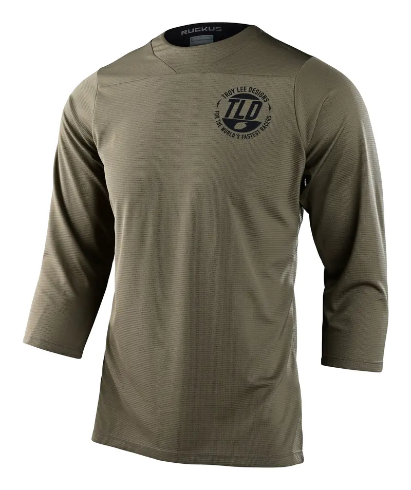 Troy Lee Designs Ruckus 3/4 Sleeve Mtb Jersey - Industry - Fatigue - 2023 1