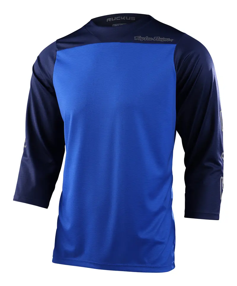 Troy Lee Designs Ruckus 3/4 Sleeve Mtb Jersey - Solid - Navy - 2023 1