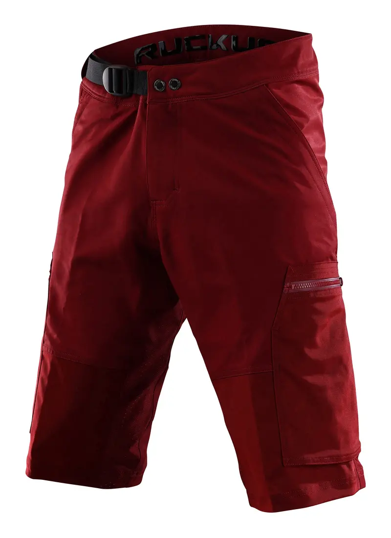 Troy Lee Designs Ruckus Cargo Short - Shell - Oxblood 1