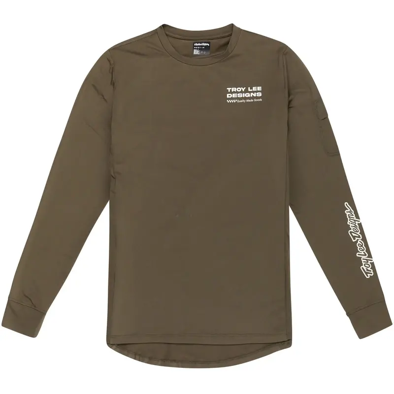 Troy Lee Designs Ruckus Long Sleeve Ride Tee - Factory - Caper 1