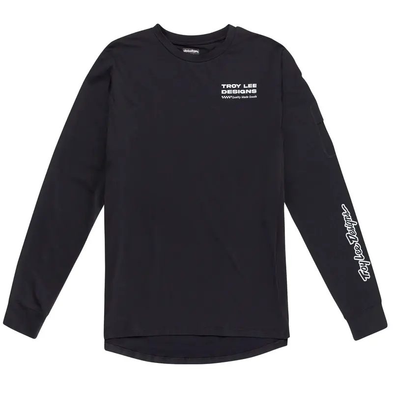 Troy Lee Designs Ruckus Long Sleeve Ride Tee - Factory - Carbon 1