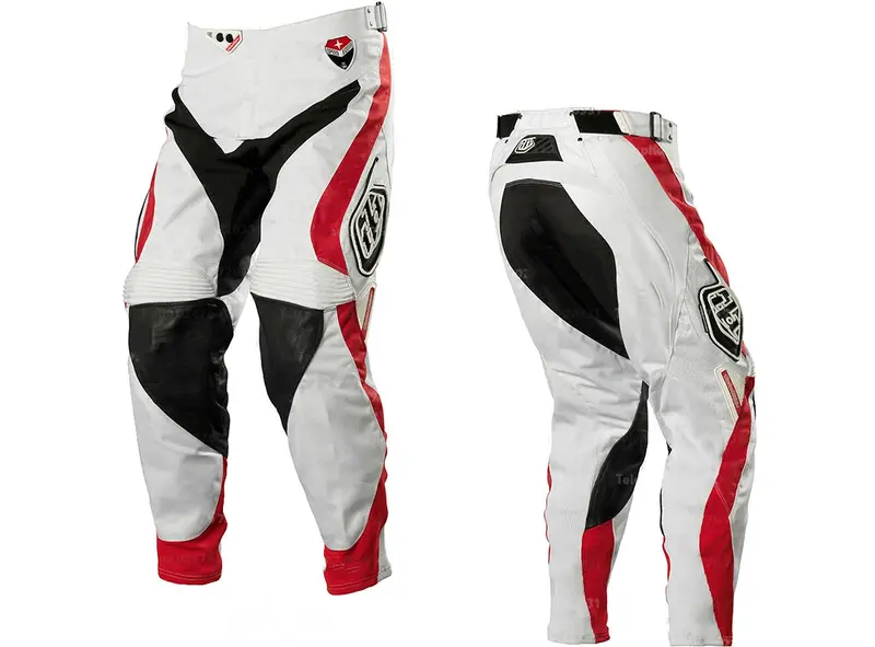 Troy Lee Designs Se Pro Bike Pant - Corsa White - Red 1