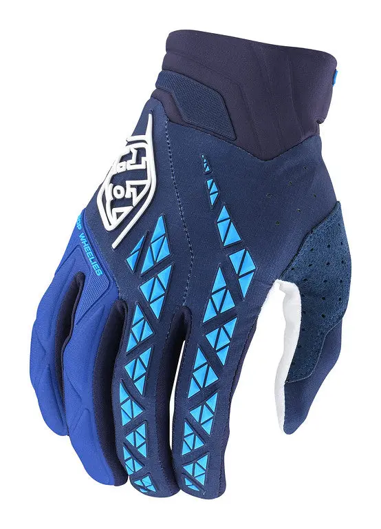 Troy Lee Designs Se Pro Mtb Glove - Navy-Cyan 1