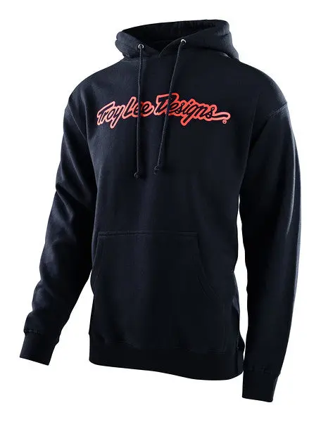 Troy Lee Designs Signature Pullover Hoodie - Navy 1