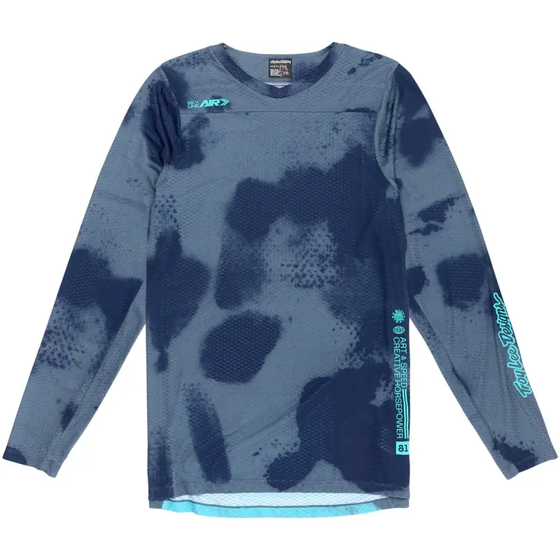 Troy Lee Designs Skyline Air Long Sleeve Mtb Jersey - Flared - Steel 1