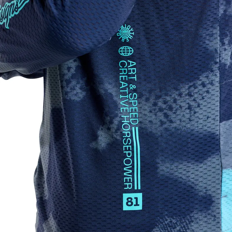Troy Lee Designs Skyline Air Long Sleeve Mtb Jersey - Flared - Steel 5