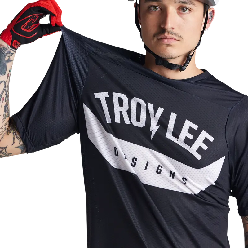 Troy Lee Designs Skyline Air Short Sleeve Mtb Jersey - Air Core - Black 4