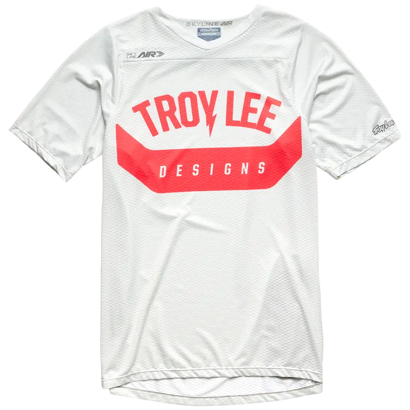 Troy Lee Designs Skyline Air Short Sleeve Mtb Jersey - Air Core - Cement - 2023 1