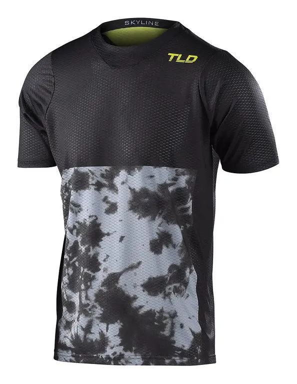 Troy Lee Designs Skyline Air Short Sleeve Mtb Jersey - Breaks - Carbon - 2022 1