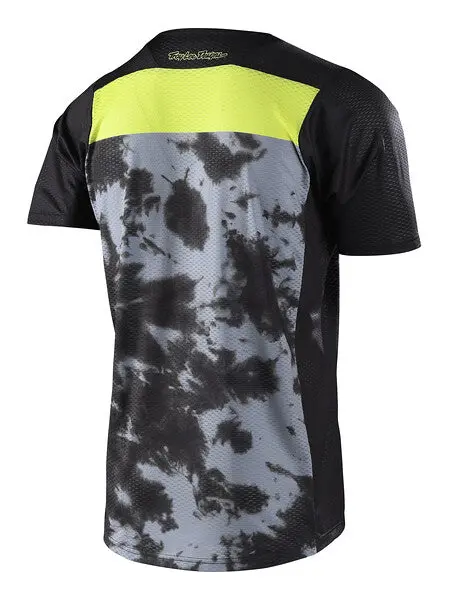Troy Lee Designs Skyline Air Short Sleeve Mtb Jersey - Breaks - Carbon - 2022 2