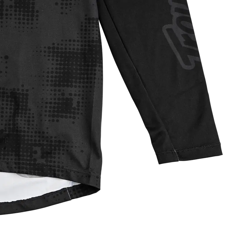 Troy Lee Designs Skyline Chill Long Sleeve Mtb Jersey - Scattered - Carbon 4