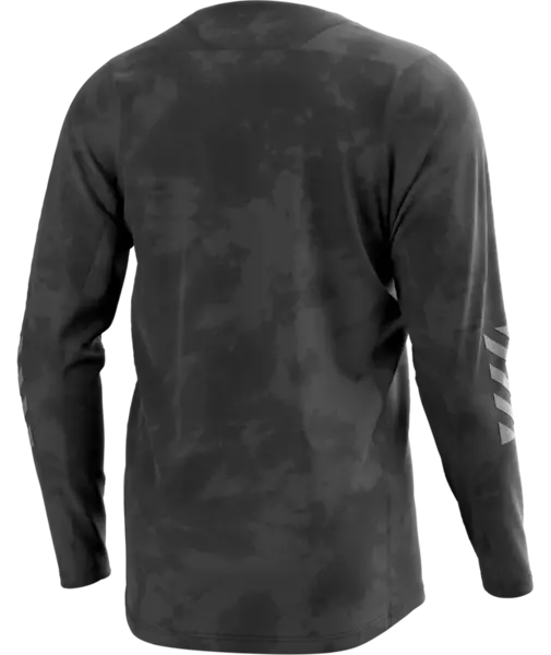 Troy Lee Designs Skyline Chill Long Sleeve Mtb Jersey - Tie Dye Charcoal 2