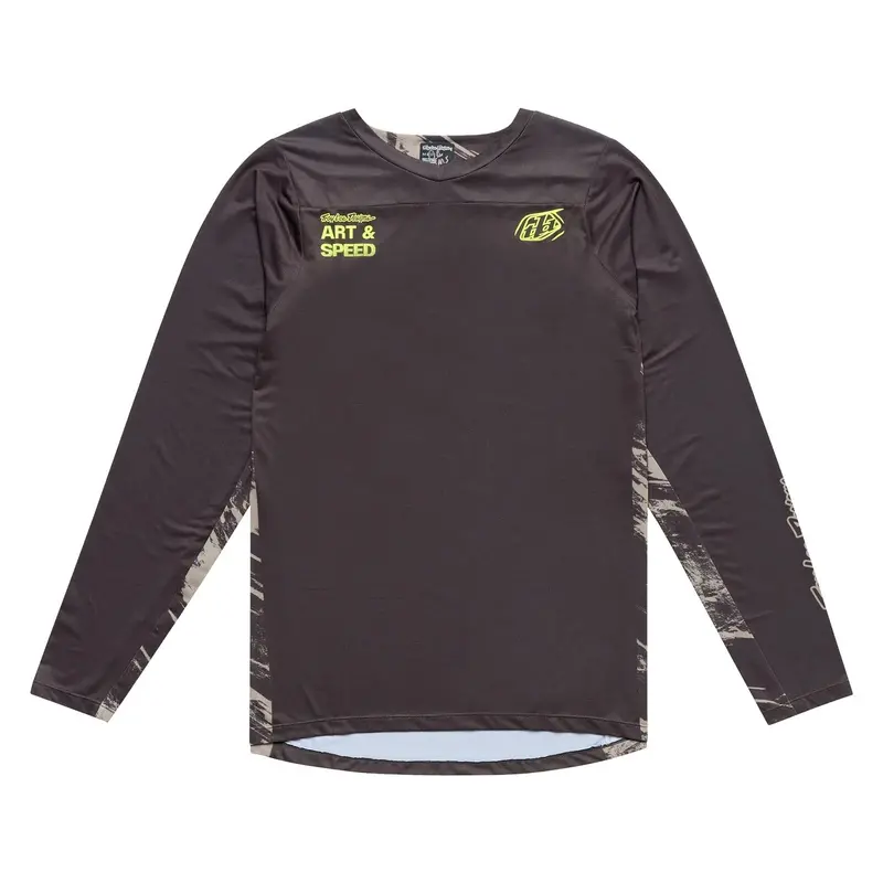 Troy Lee Designs Skyline Long Sleeve Mtb Jersey - Elemental - Dark Earth 1