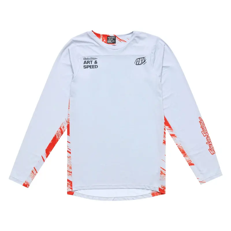 Troy Lee Designs Skyline Long Sleeve Mtb Jersey - Elemental - Limestone 1
