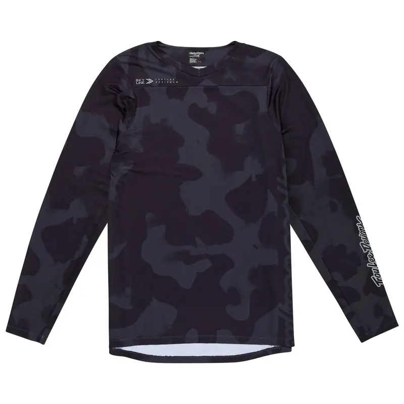Troy Lee Designs Skyline Long Sleeve Mtb Jersey - Scrubland - Black 1