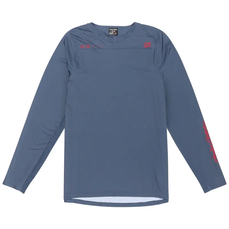Troy Lee Designs Skyline Long Sleeve Mtb Jersey - Steel Blue 1