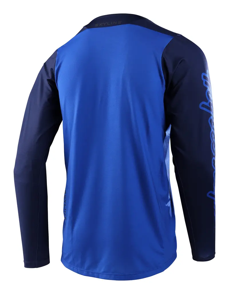 Troy Lee Designs Skyline Long Sleeve Mtb Jersey - True Blue - 2023 2