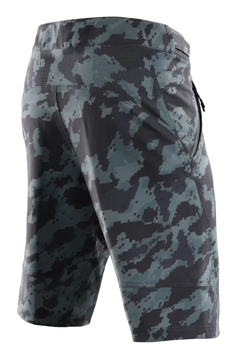 Troy Lee Designs Skyline Mtb Short - Shell - Digi Camo - Spruce 2