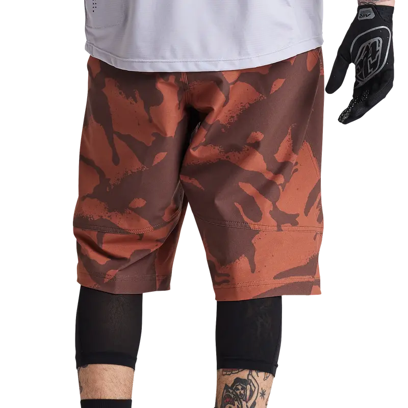 Troy Lee Designs Skyline Mtb Short With Liner - Shadow Camo - Brick 2