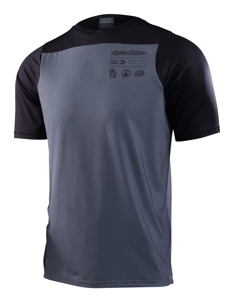 Troy Lee Designs Skyline Short Sleeve Mtb Jersey - Charcoal - 2023 1