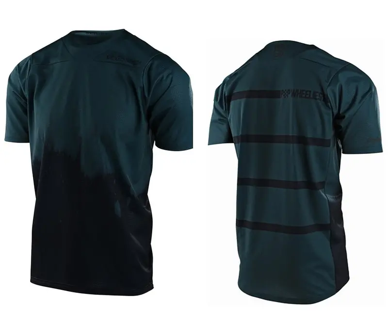 Troy Lee Designs Skyline Short Sleeve Mtb Jersey - Diffuze - Light Marine - 2021 1