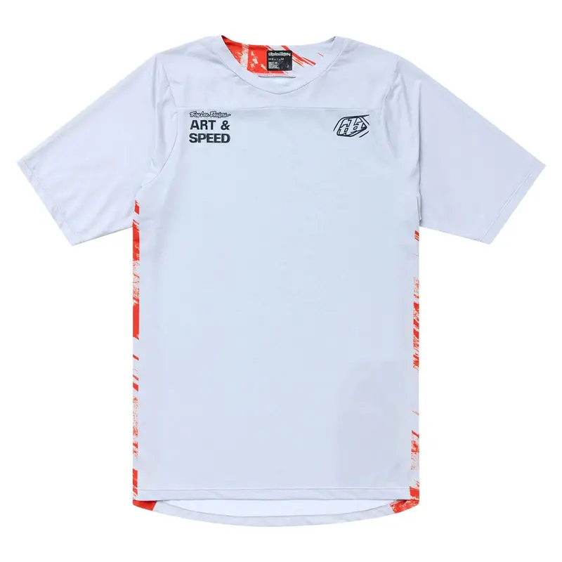 Troy Lee Designs Skyline Short Sleeve Mtb Jersey - Elemental - Limestone 1