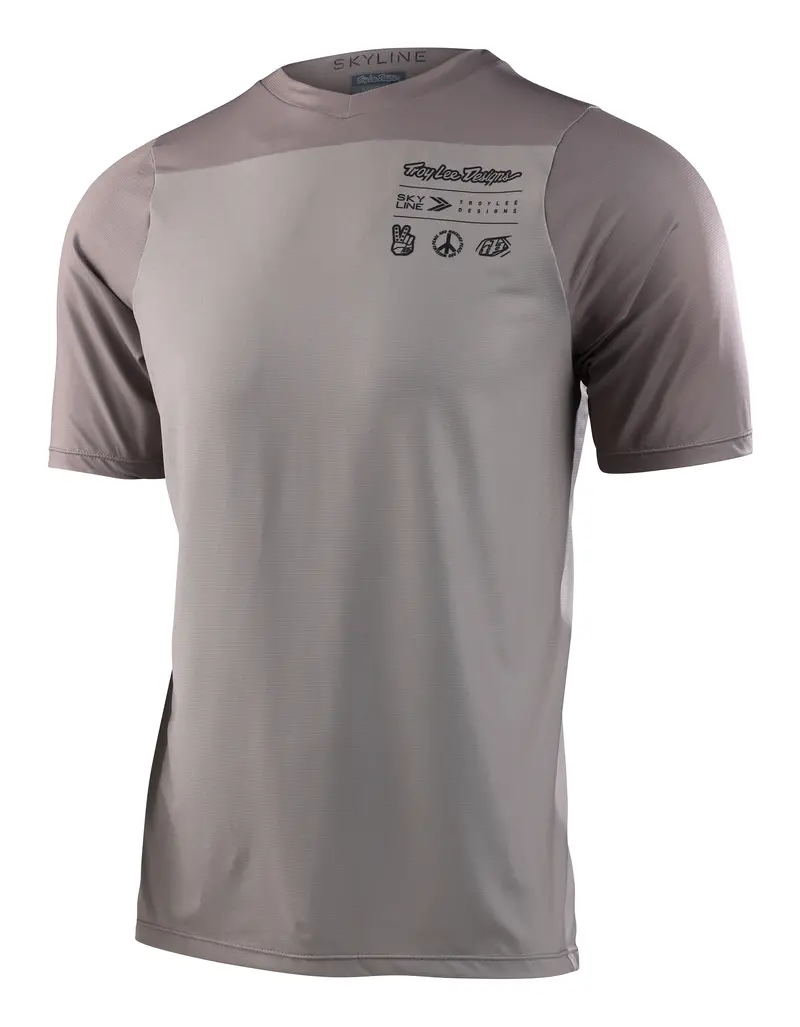 Troy Lee Designs Skyline Short Sleeve Mtb Jersey - Quarry - 2023 1