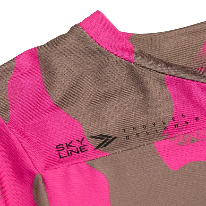 Troy Lee Designs Skyline Short Sleeve Mtb Jersey - Scrubland - Timber 3