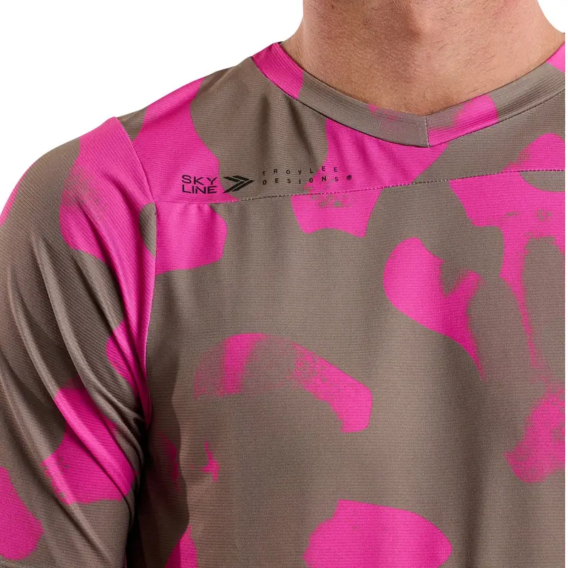 Troy Lee Designs Skyline Short Sleeve Mtb Jersey - Scrubland - Timber 5