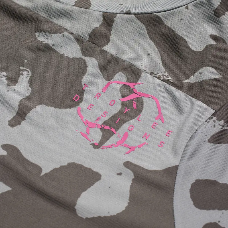 Troy Lee Designs Skyline Short Sleeve Mtb Jersey - Shadow Camo - Olive 2