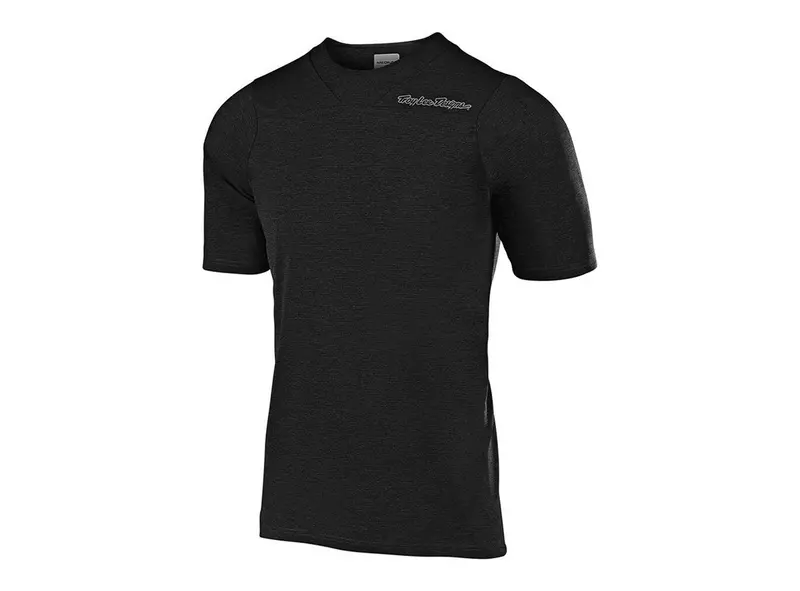 Troy Lee Designs Skyline Short Sleeve Mtb Jersey - Solid - Youth - Black 1