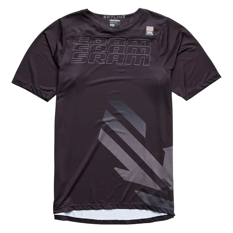 Troy Lee Designs Skyline Short Sleeve Mtb Jersey - Sram Eagle One - Black 1